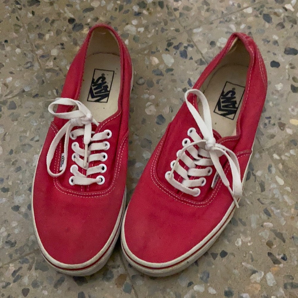Vans Off The Wall Red Classic Sneakers